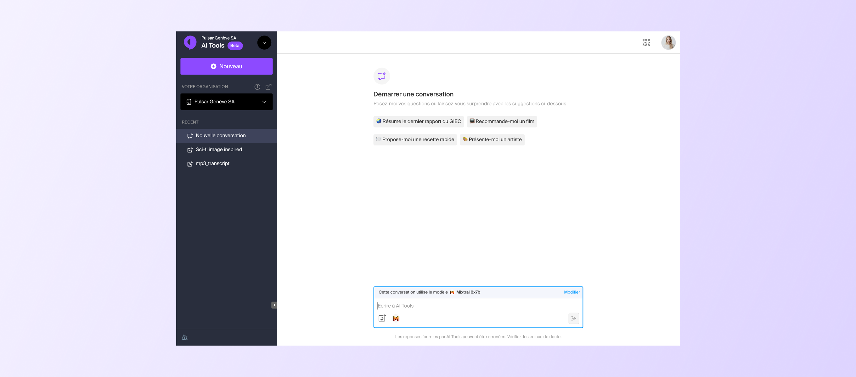 AI Tools — LLM, démarrage