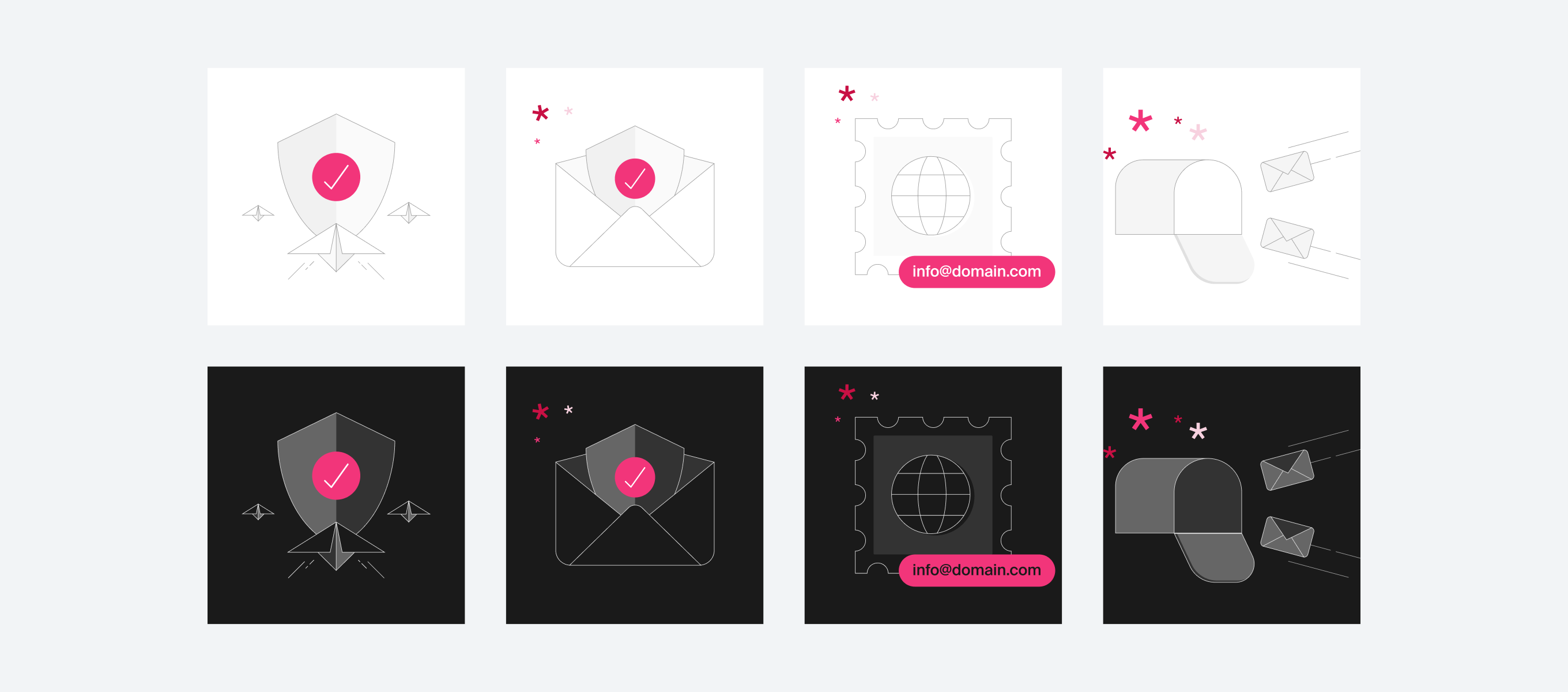 Illustrations — planche d'assets