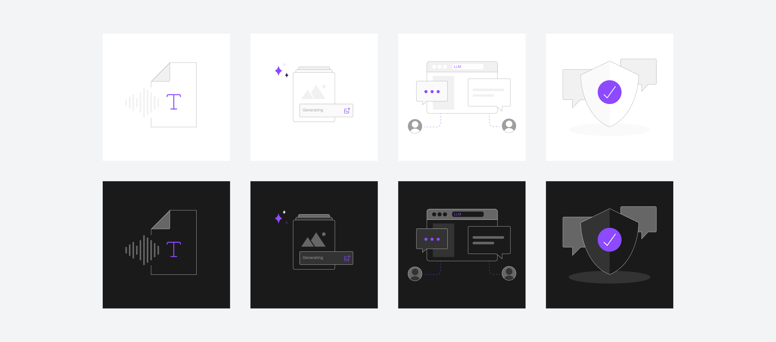 Illustrations — planche d'assets